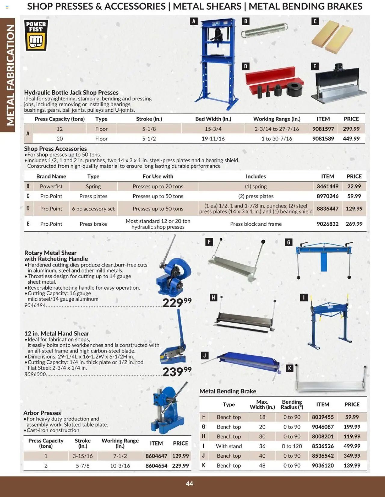 Princess Auto - Catalogue - Metal fabrication - page 46- valid from Apr 16, 2025