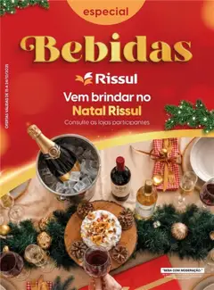 Pré-visualização Rissul - Ofertas Especial Bebidas válida a partir de 15/12/2025