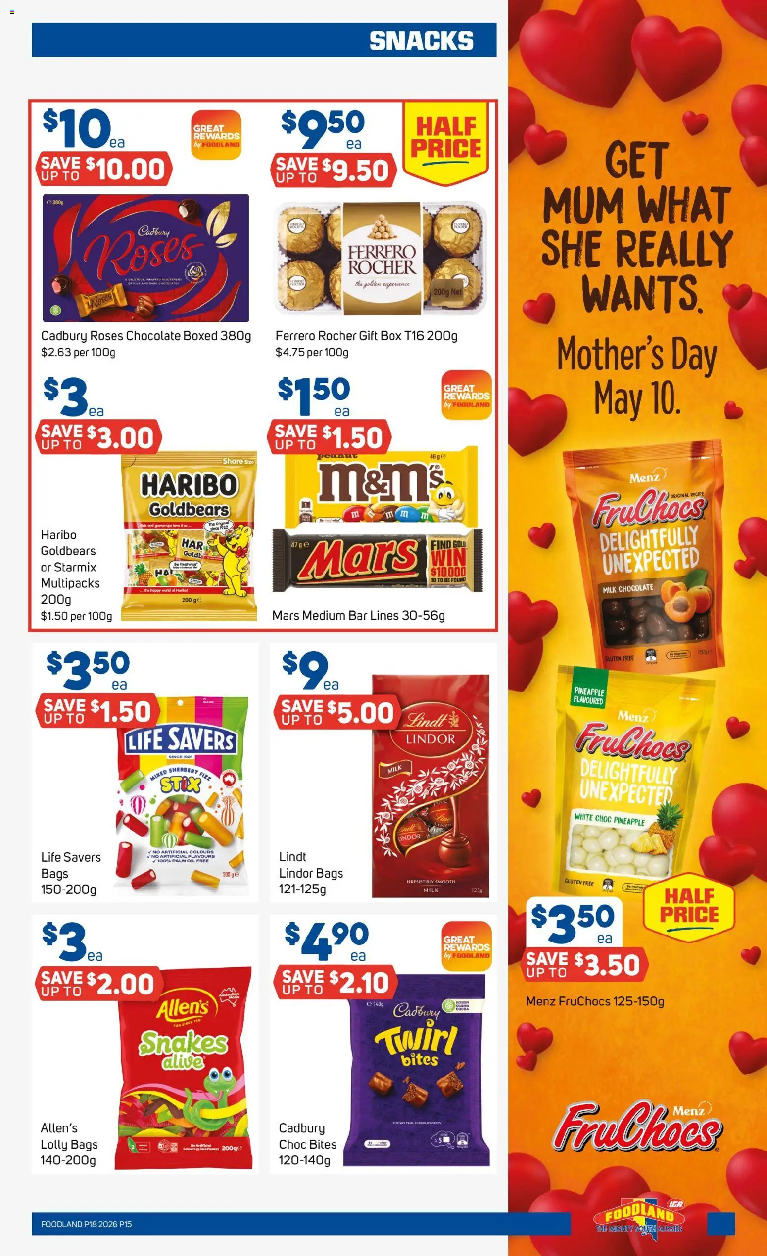 Foodland catalogue  - page 15- valid from 29/04/2026