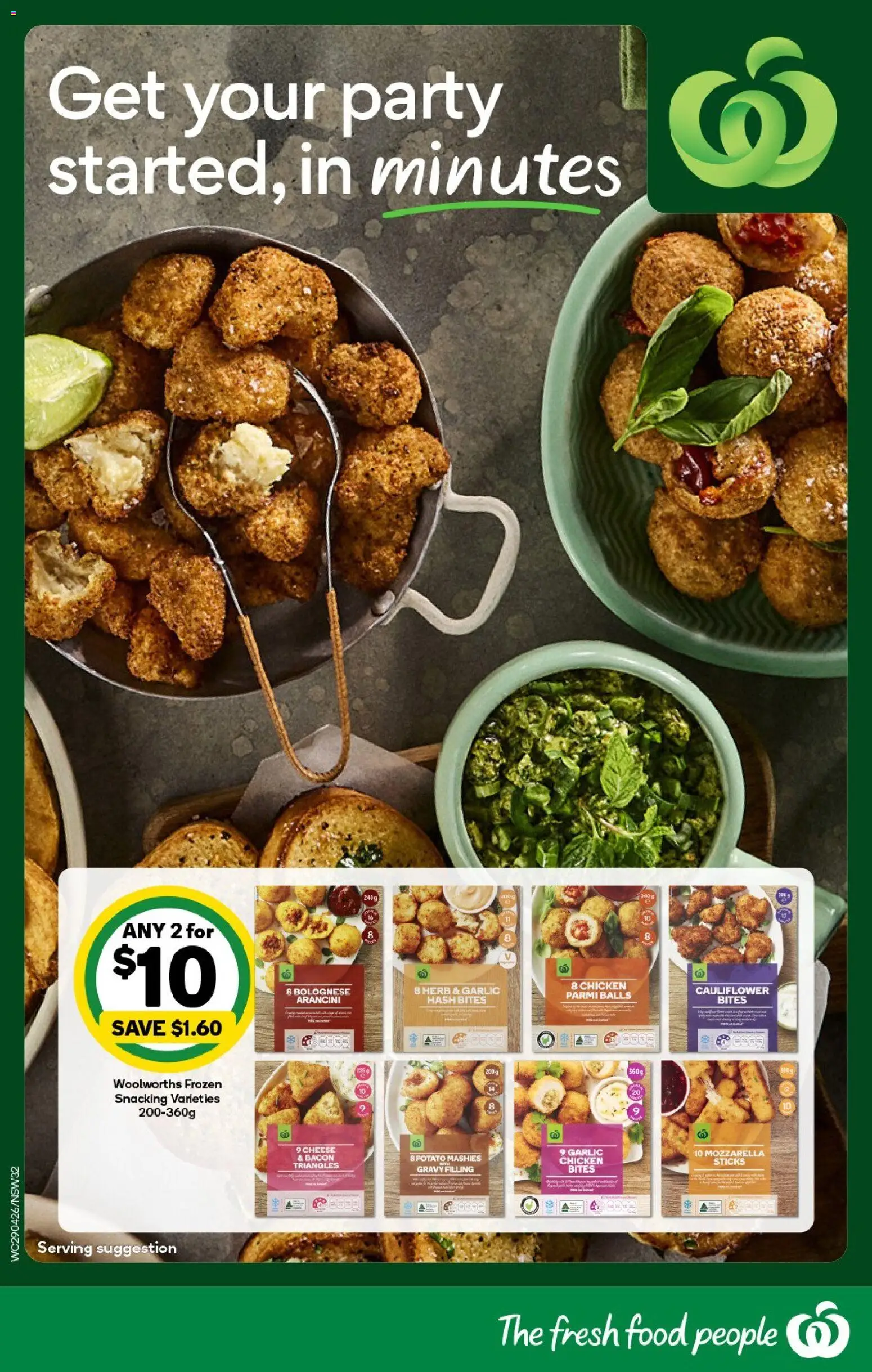 Woolworths catalogue  - page 32- valid from 29/04/2026