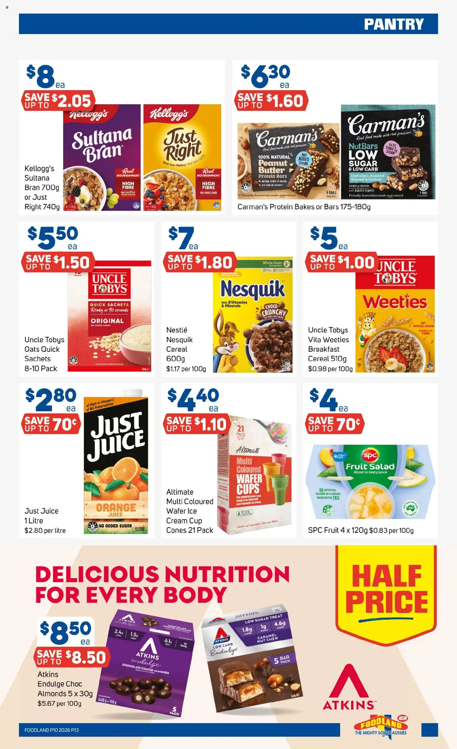 Foodland catalogue  - page 13- valid from 04/03/2026