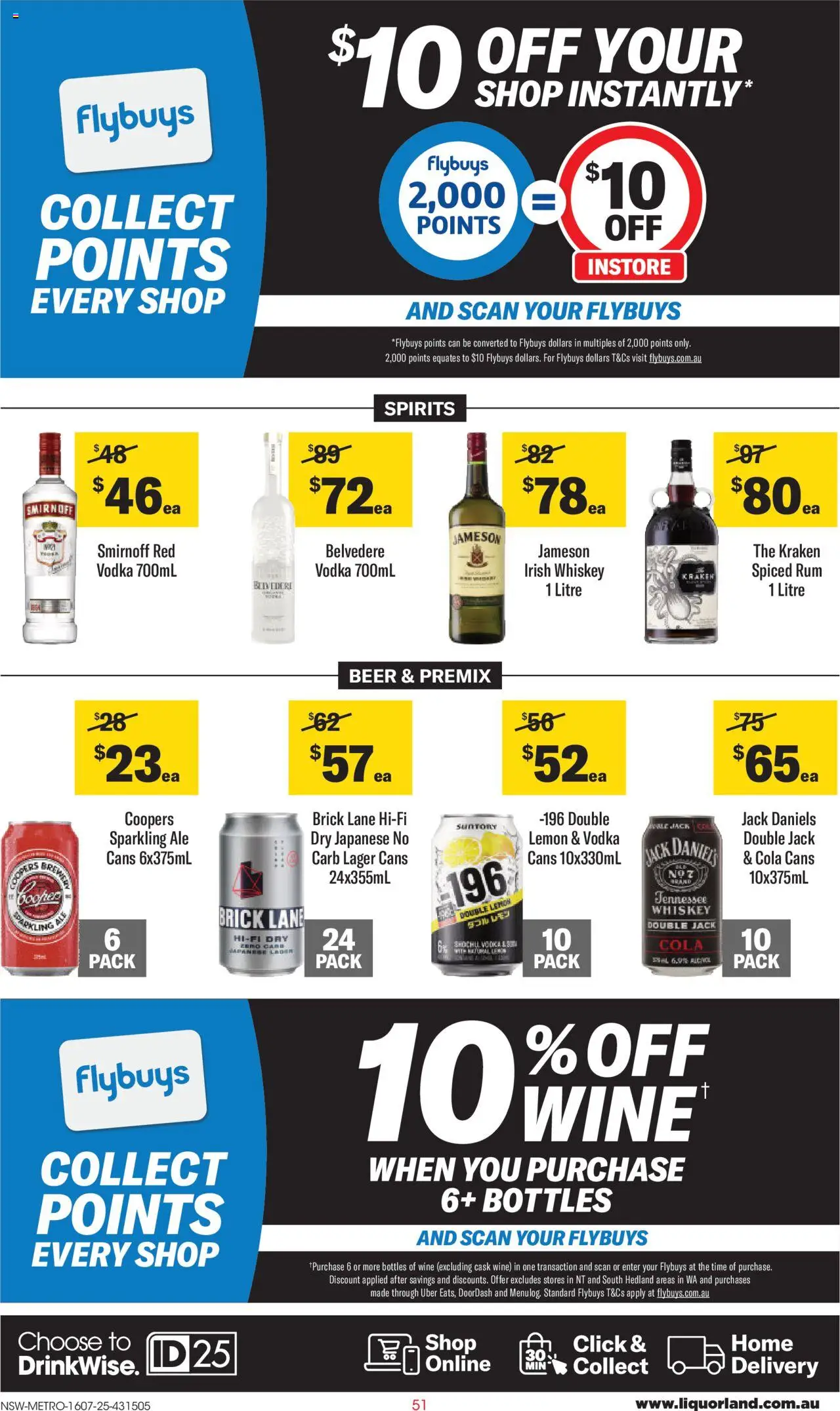 Liquorland Catalogue NSW - page 2- valid from 16/07/2025