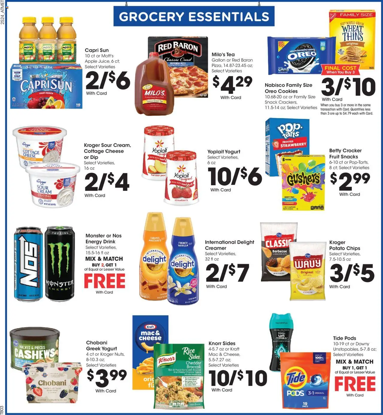 Kroger Weekly Ad - page 6- valid from 07/16/2025