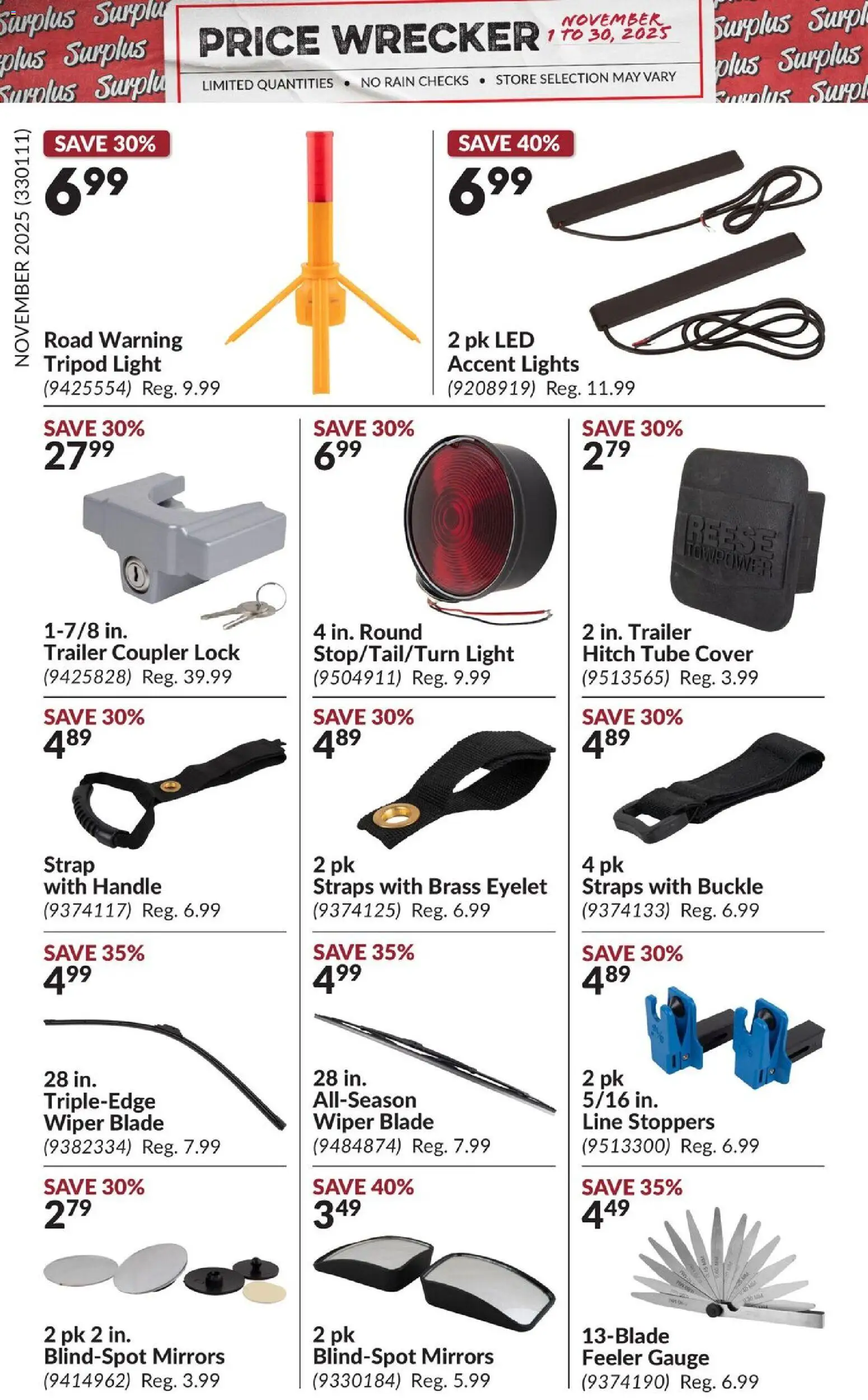 Princess Auto - Price Wrecker - page 2- valid from Nov 1, 2025