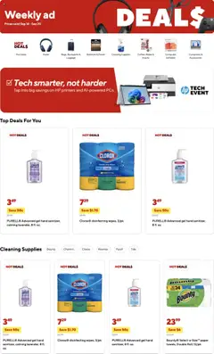 Preview Staples Weekly Ad valid from 09/14/2025