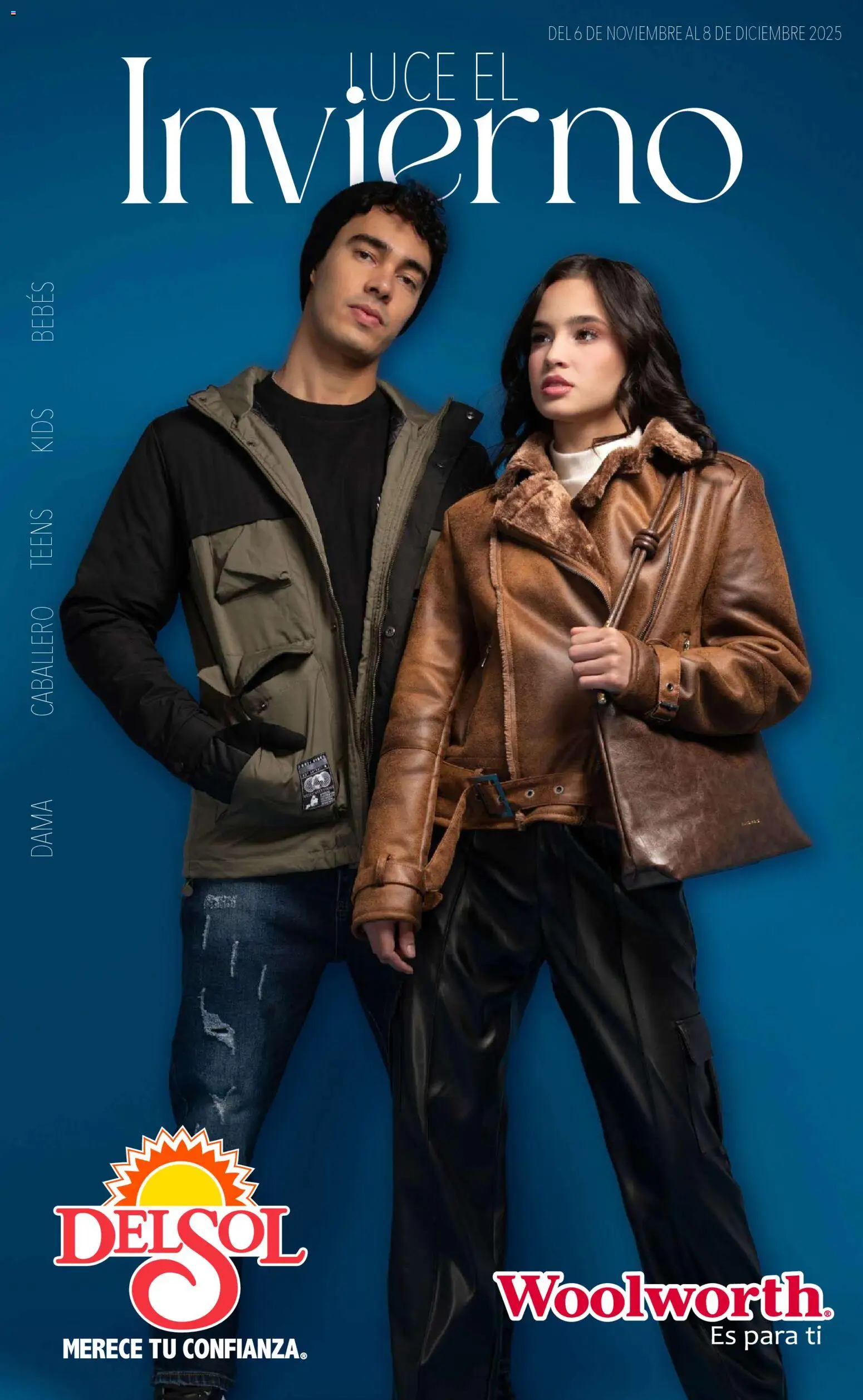 Del Sol y Woolworth catálogo Luce el Invierno - página 1- válido desde 06/11/2025