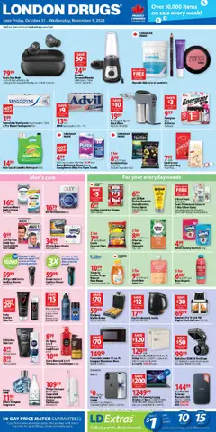 Preview London Drugs weekly flyer / circulaire valid from Oct 31, 2025