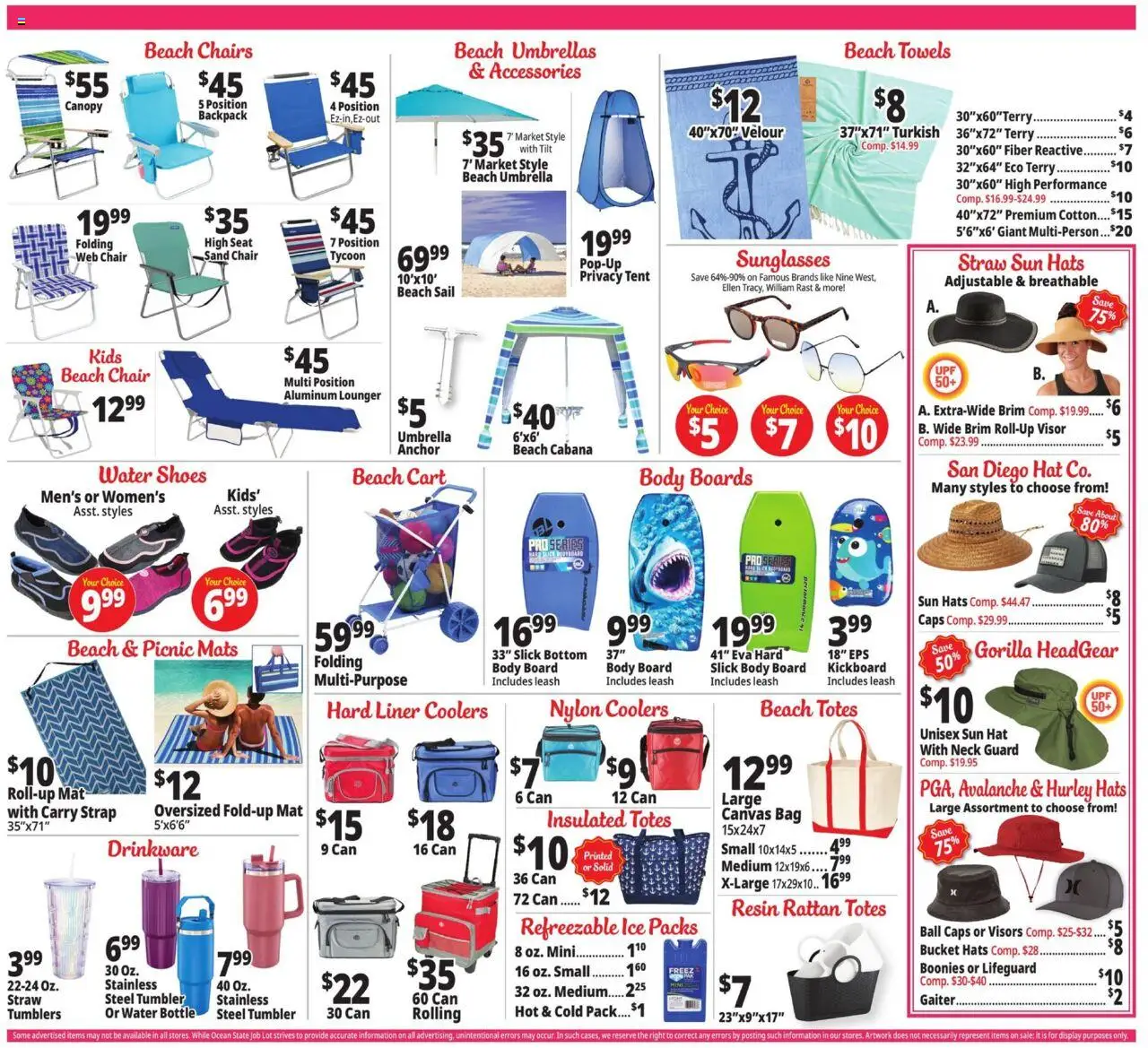 Ocean State Job Lot Weekly Ad - page 4- valid from 07/17/2025