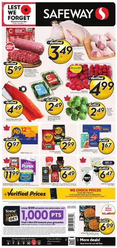 Preview Safeway weekly flyer / circulaire valid from Nov 6, 2025