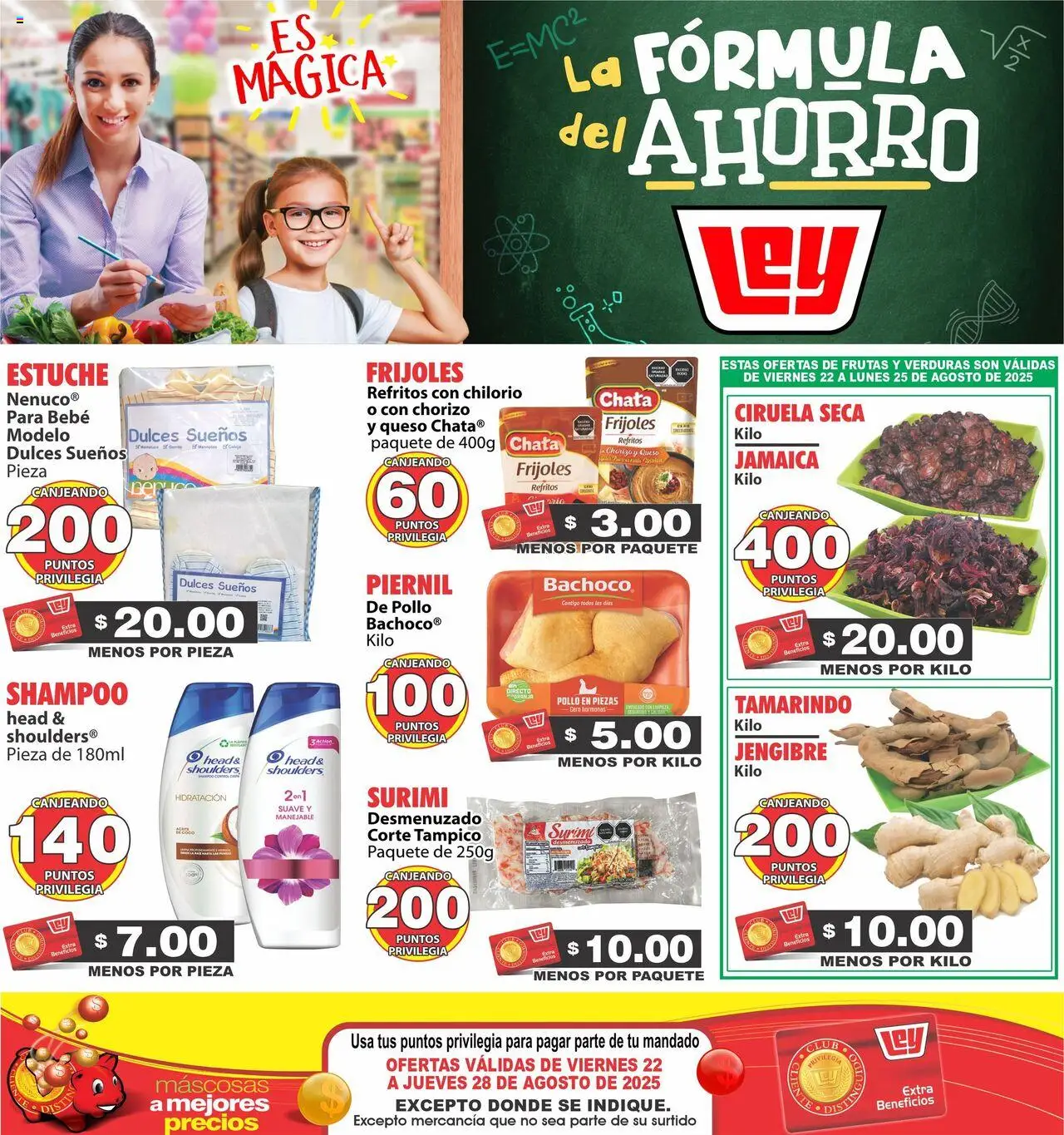 Casa Ley - Folleto Frontera - página 1- válido desde 22/08/2025