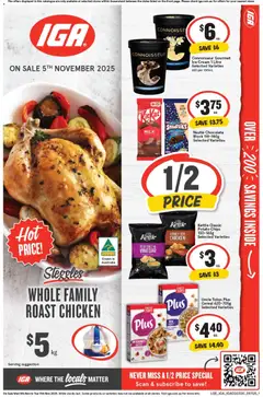IGA catalogue preview - valid from 05/11/2025