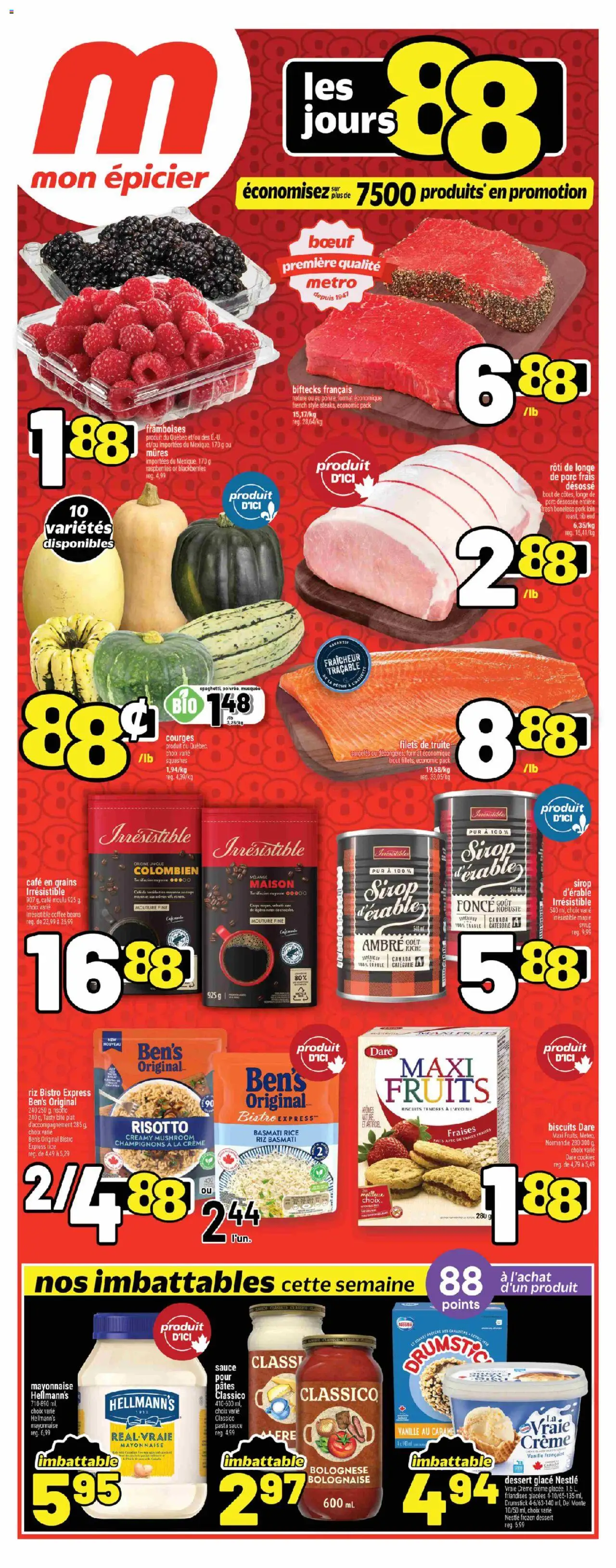 Metro weekly flyer / circulaire - page 1- valid from Oct 2, 2025