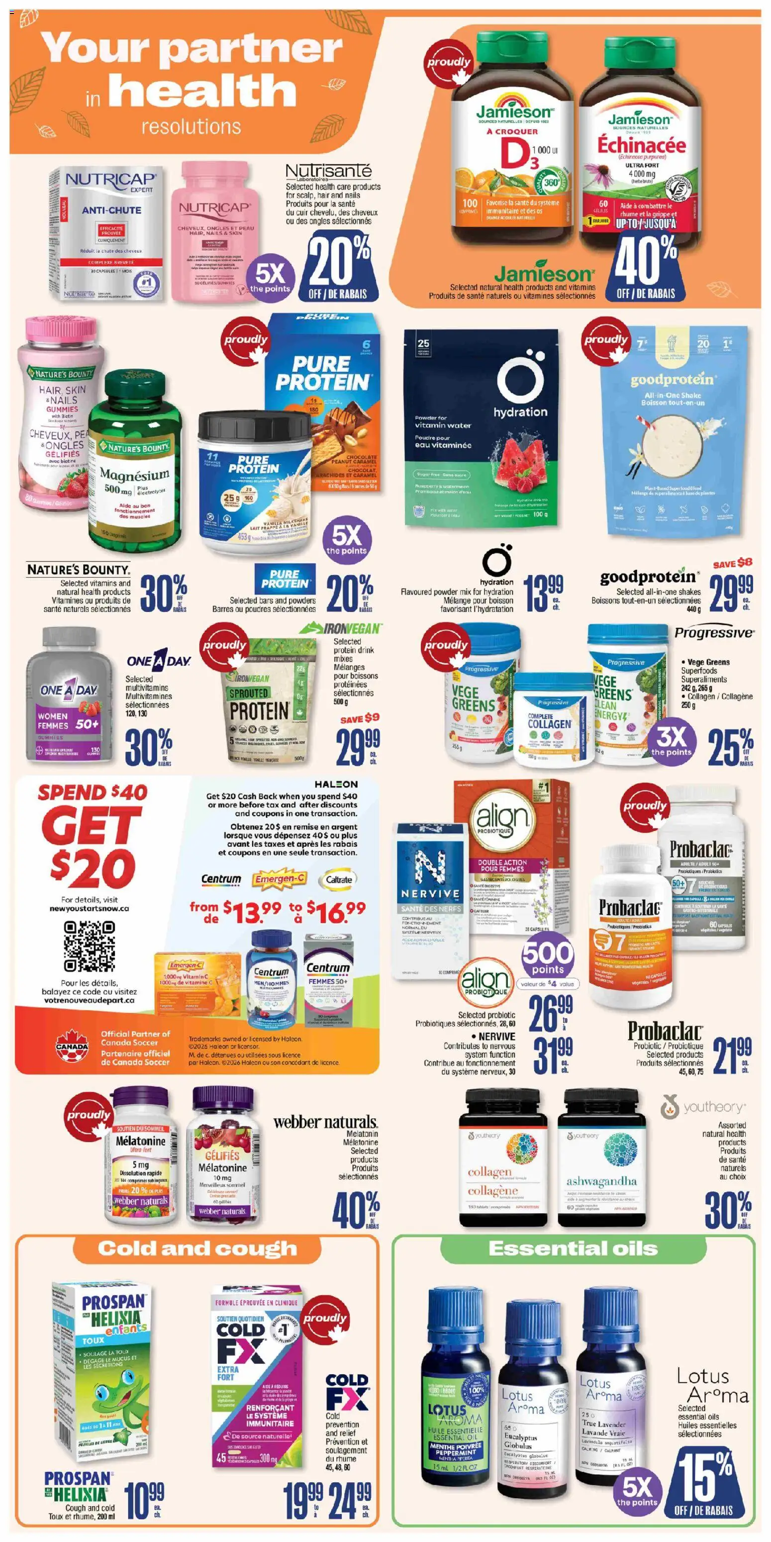 Jean Coutu weekly flyer - page 3- valid from Jan 8, 2026
