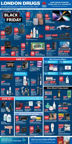 Preview London Drugs - Black Friday  valid from Nov 27, 2025