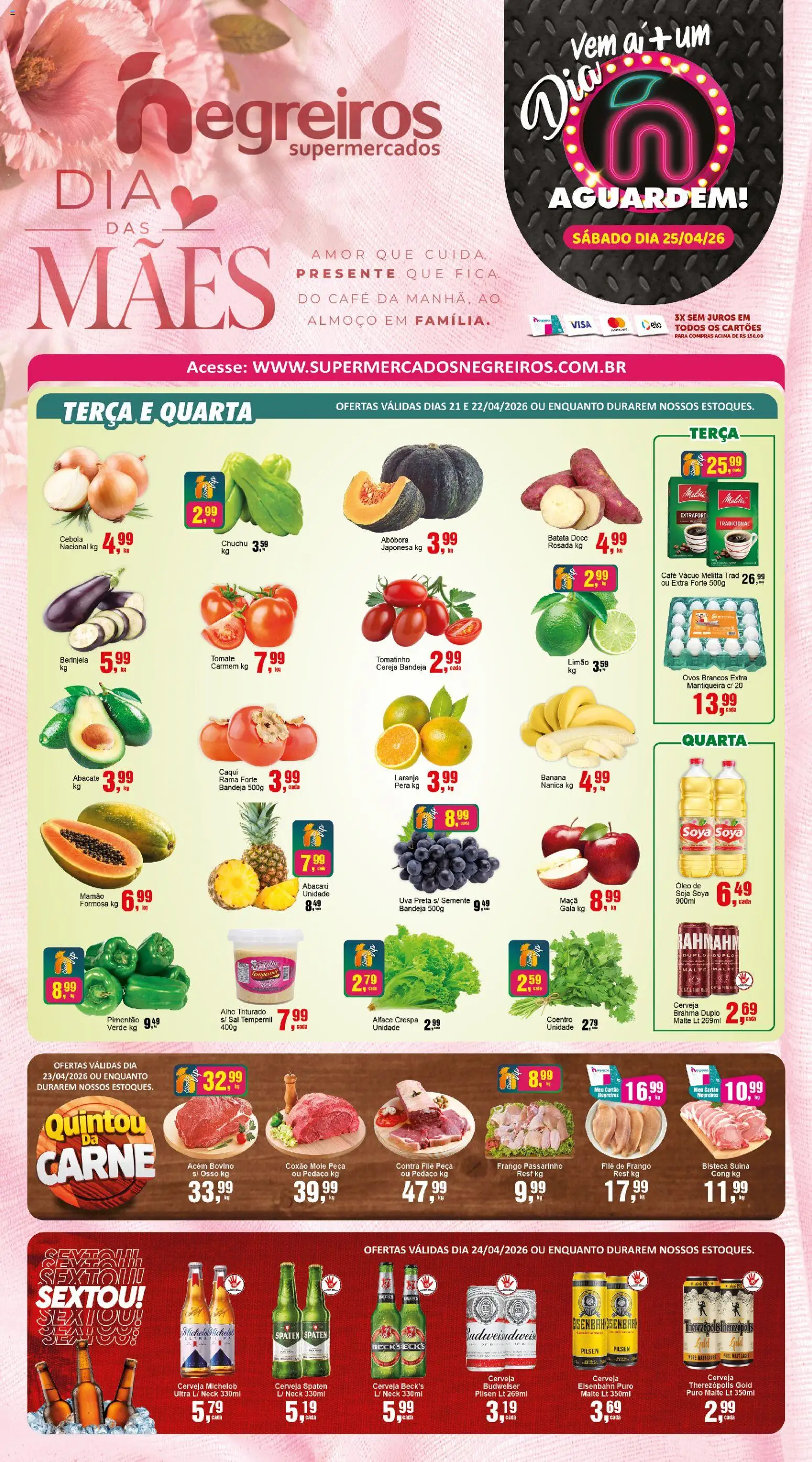 Negreiros - Ofertas da semana - página 1- válido a partir de 21/04/2026
