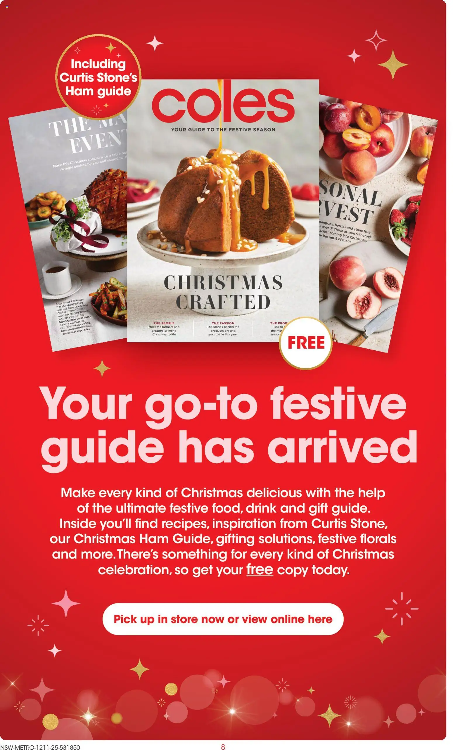 Coles Catalogue  - page 8- valid from 12/11/2025