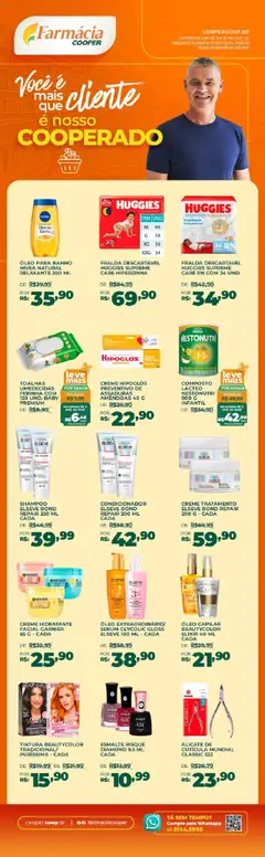 Pré-visualização Cooper - Ofertas Farmácia Dia do Cliente válida a partir de 12/09/2025