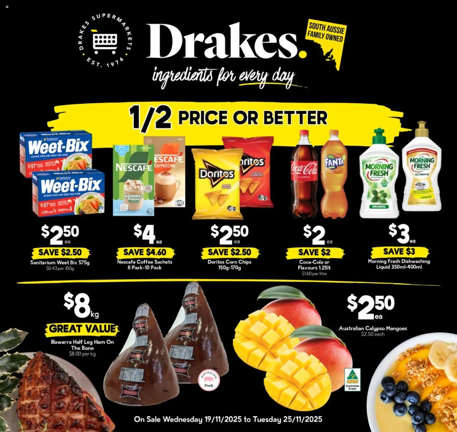 Drakes Catalogue SA - page 1- valid from 19/11/2025