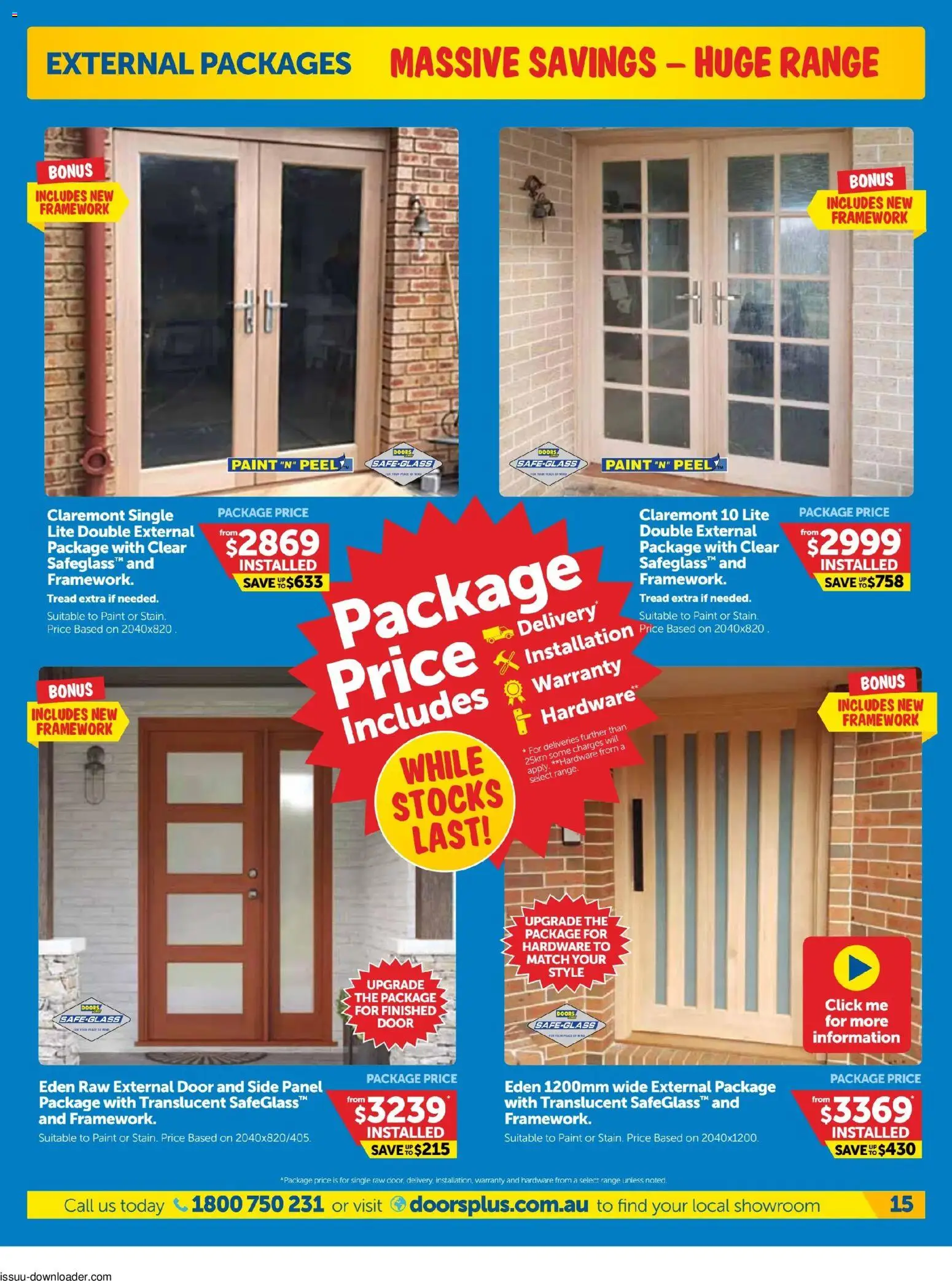 Doors Plus catalogue  - page 15- valid from 03/03/2026