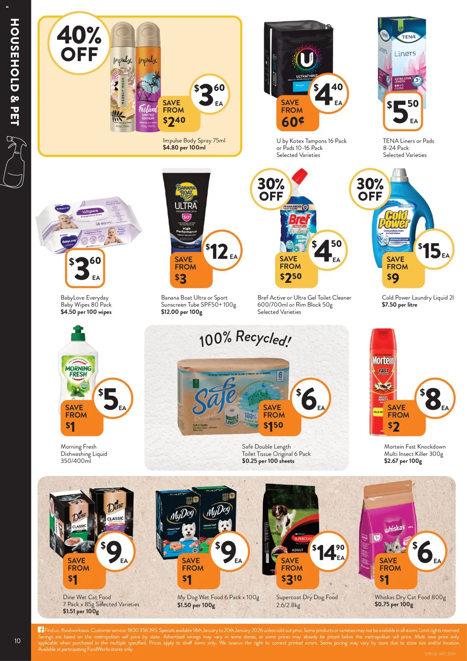 Foodworks Catalogue SA - page 10- valid from 14/01/2026