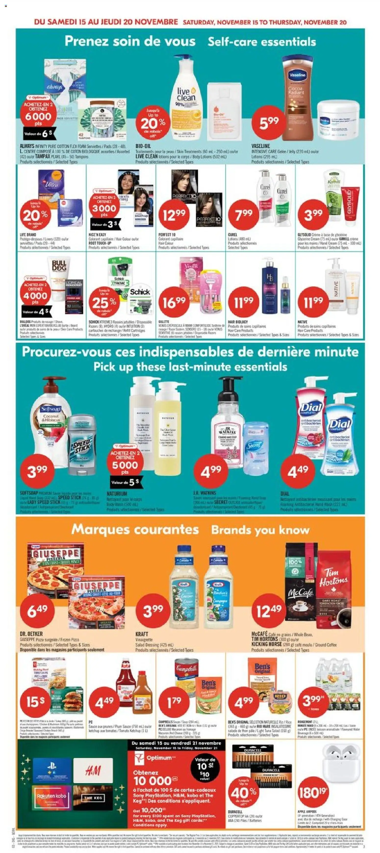 Pharmaprix weekly flyer / circulaire - page 18- valid from Nov 15, 2025