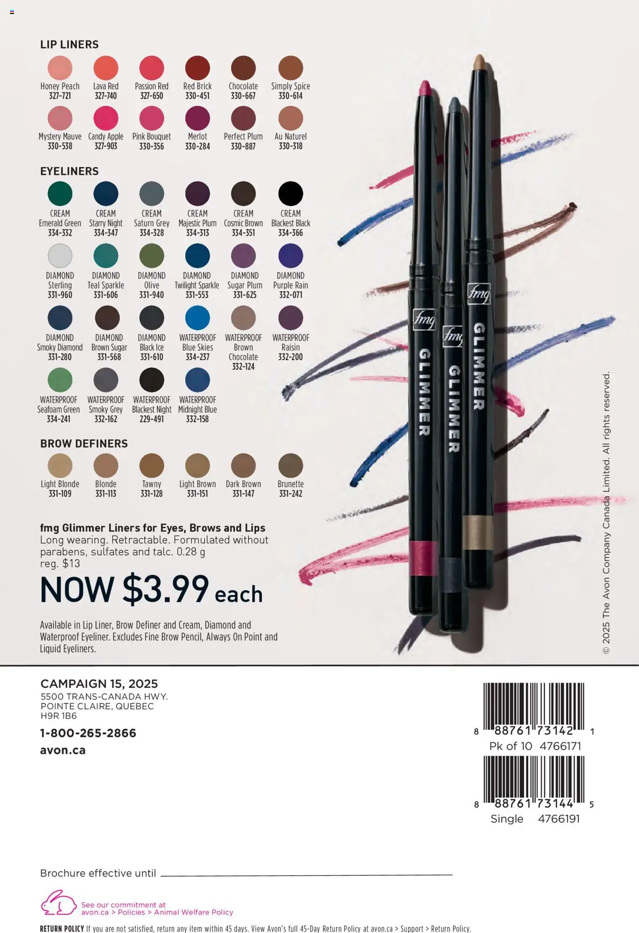 Avon - Brochure Campaign - page 164- valid from Jul 17, 2025