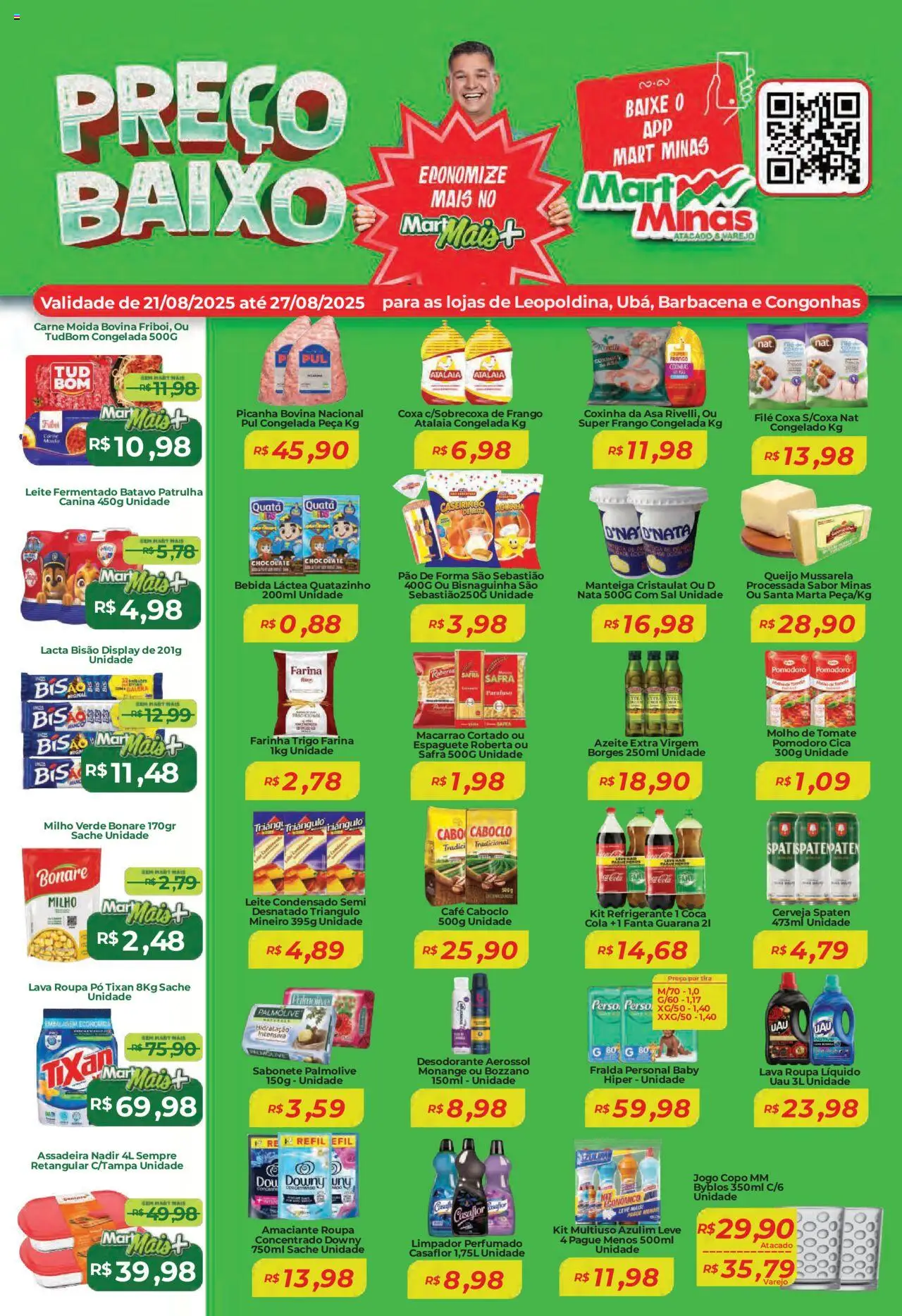 Mart Minas - Ofertas da semana - página 1- válido a partir de 21/08/2025
