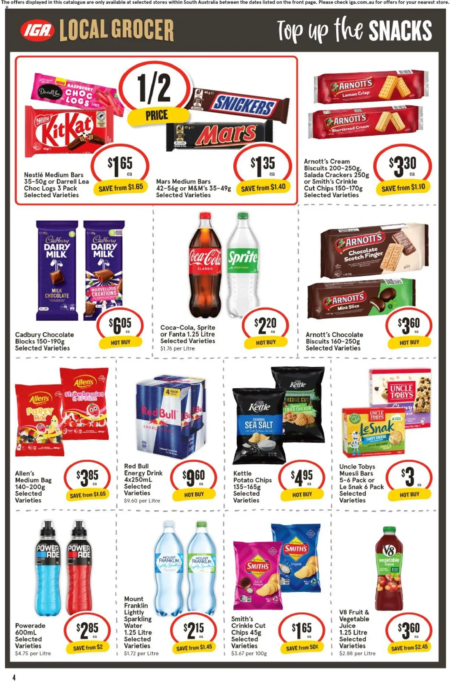 IGA Local Grocer SA - page 4- valid from 14/01/2026