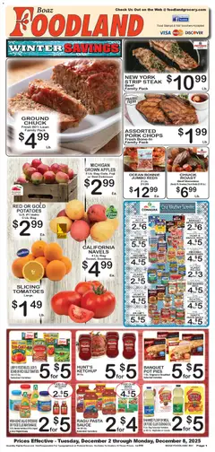 Preview Foodland Weekly Ad valid from 12/02/2025
