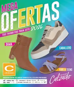 Cklass catálogo Mega Ofertas Calzado válido desde 12/01/2026
