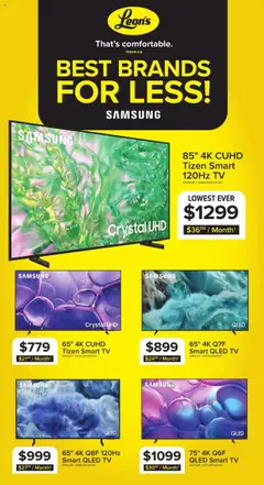 Preview Leon's - Best brands for less valid from Aug 29, 2025