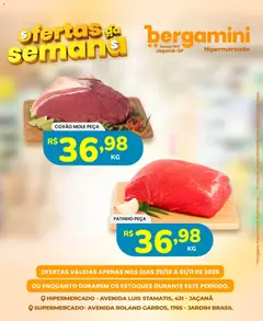 Pré-visualização Supermercado Bergamini - Ofertas da semana válida a partir de 29/10/2025