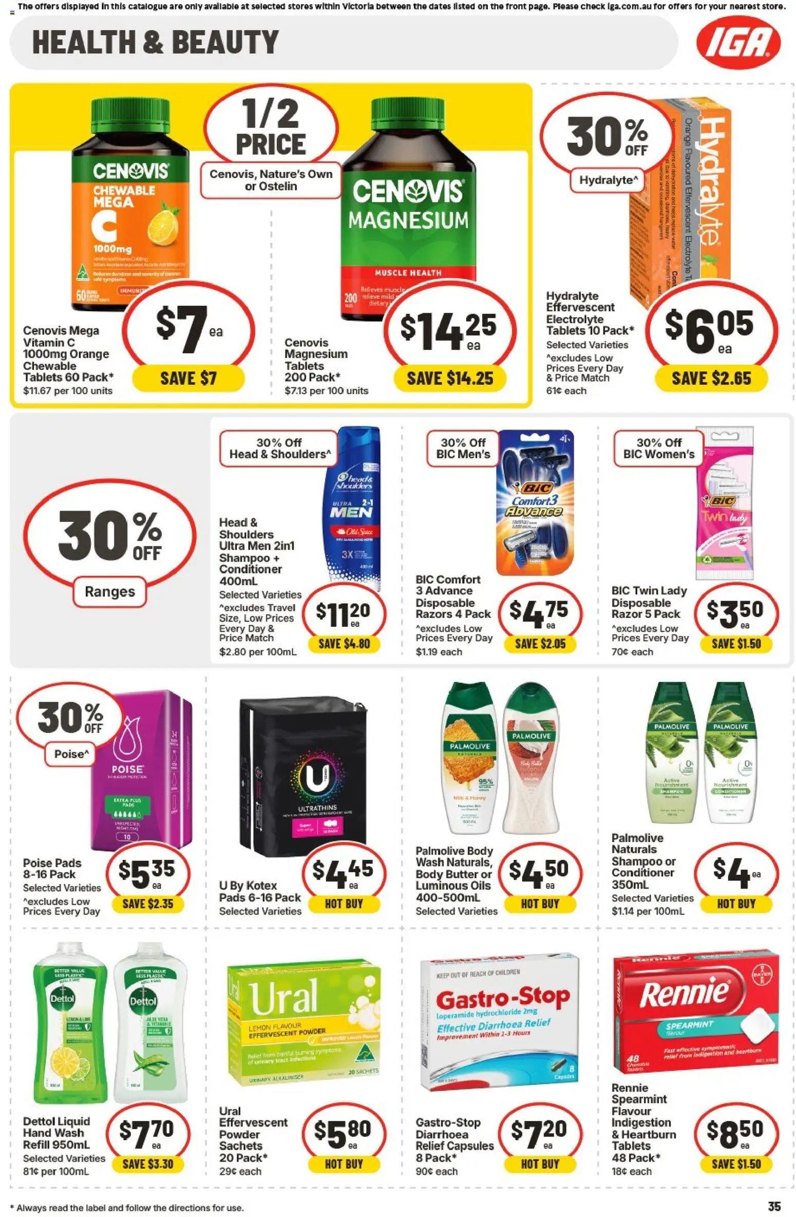 IGA catalogue  - page 38- valid from 04/03/2026