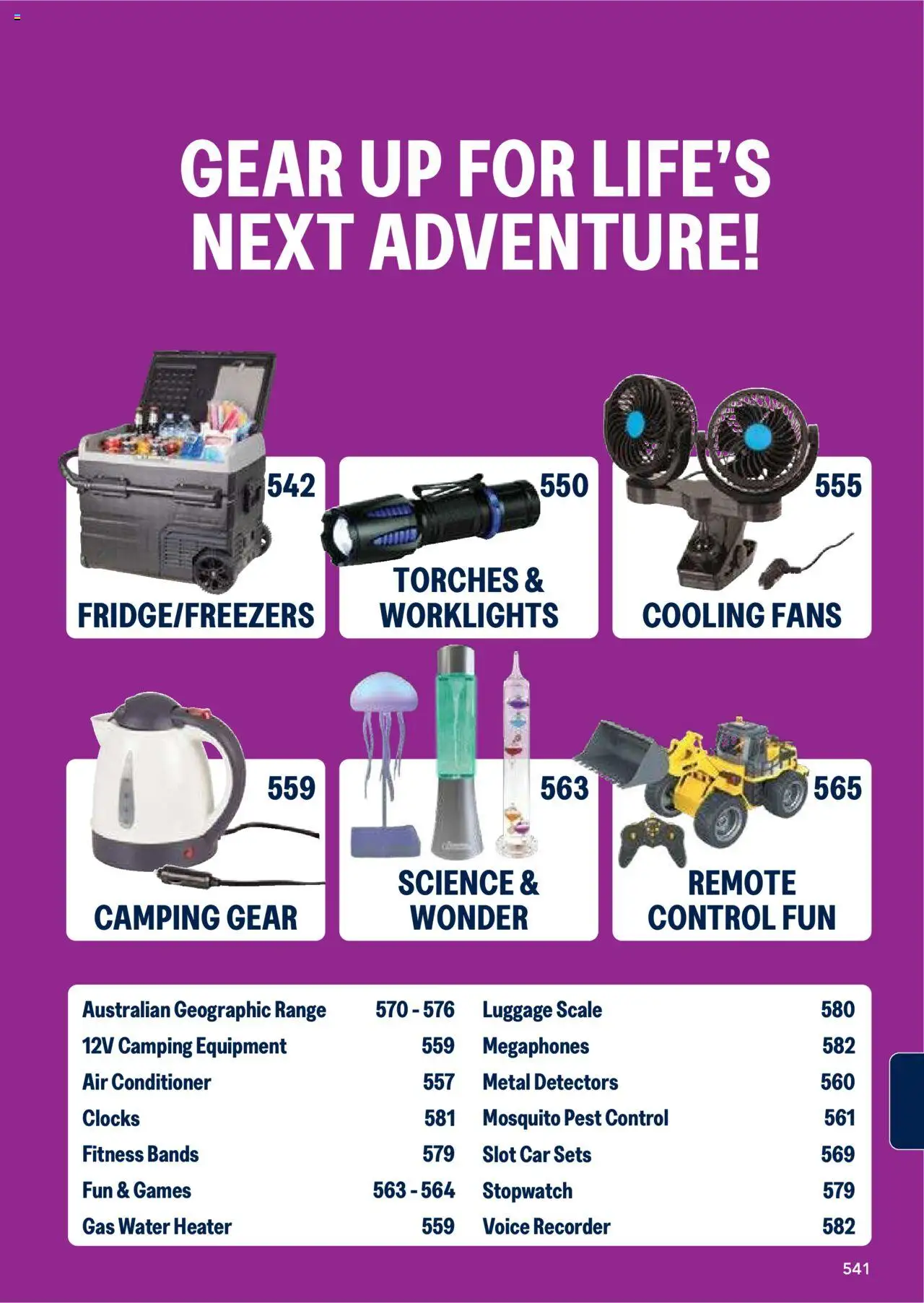 Jaycar Engineering & Scientific Catalogue 2025/2026  - page 541- valid from 09/07/2025