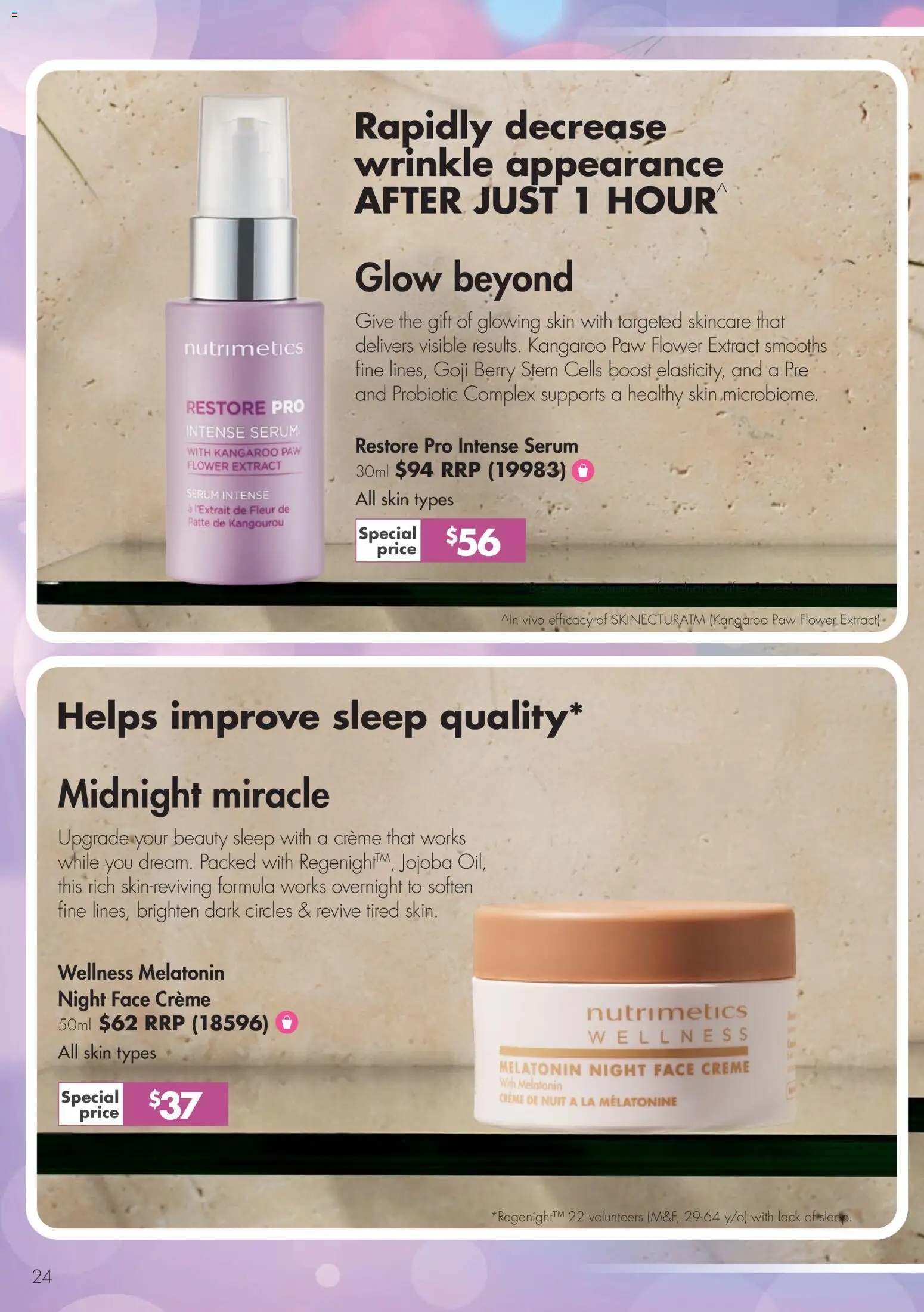 Nutrimetics Catalogue Party season treats - page 24- valid from 26/11/2025