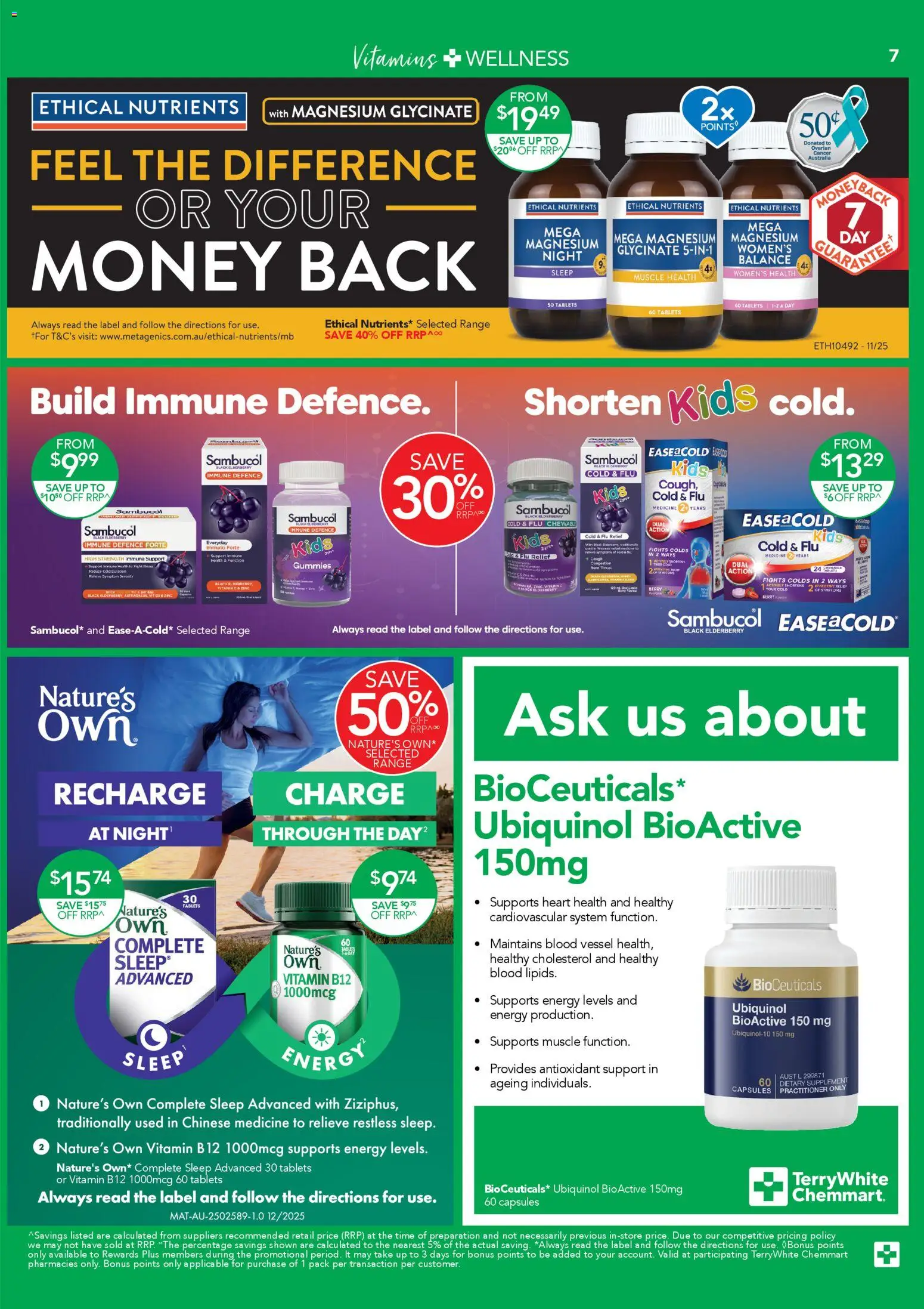 Terry White catalogue  - page 7- valid from 05/03/2026