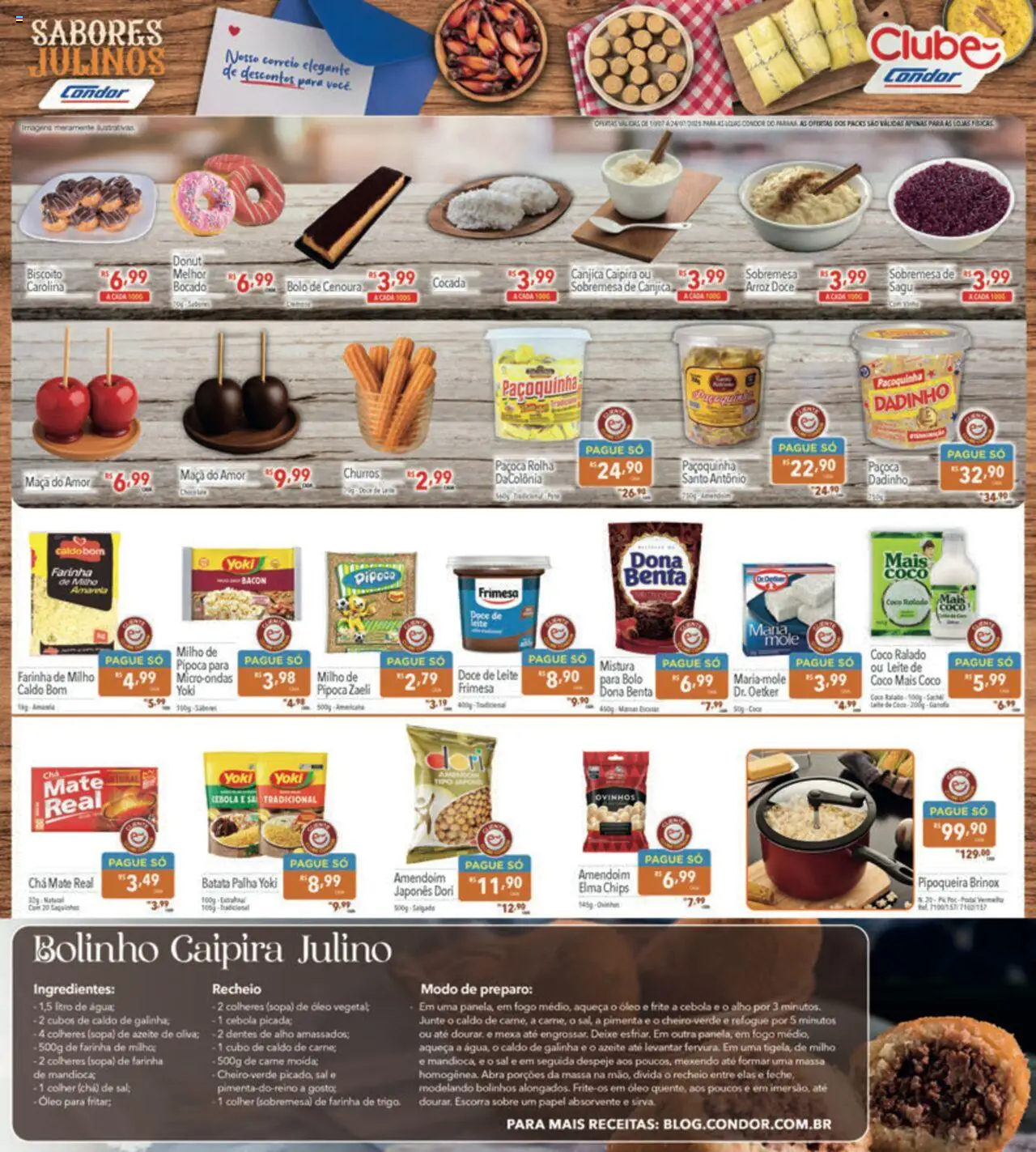 Supermercados Condor - Ofertas da semana - página 6- válido a partir de 10/07/2025
