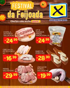 Pré-visualização X Supermercados - Ofertas Festival da Feijoada válida a partir de 26/08/2025