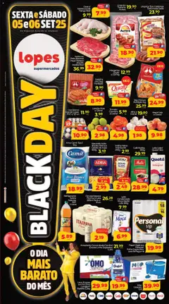 Pré-visualização Lopes Supermercados - Ofertas Black Day válida a partir de 05/09/2025