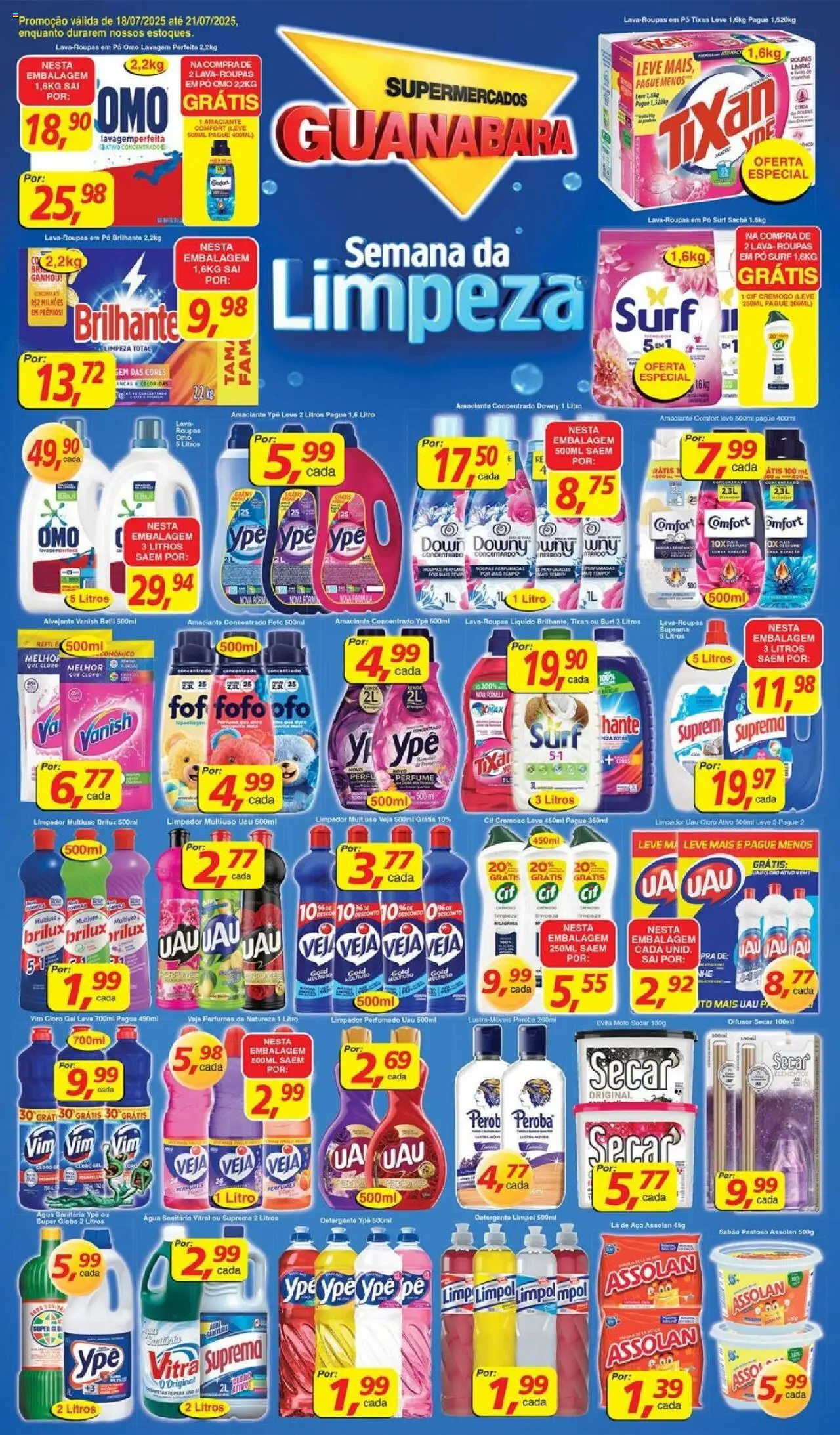 Encarte Guanabara - página 1- válido a partir de 18/07/2025
