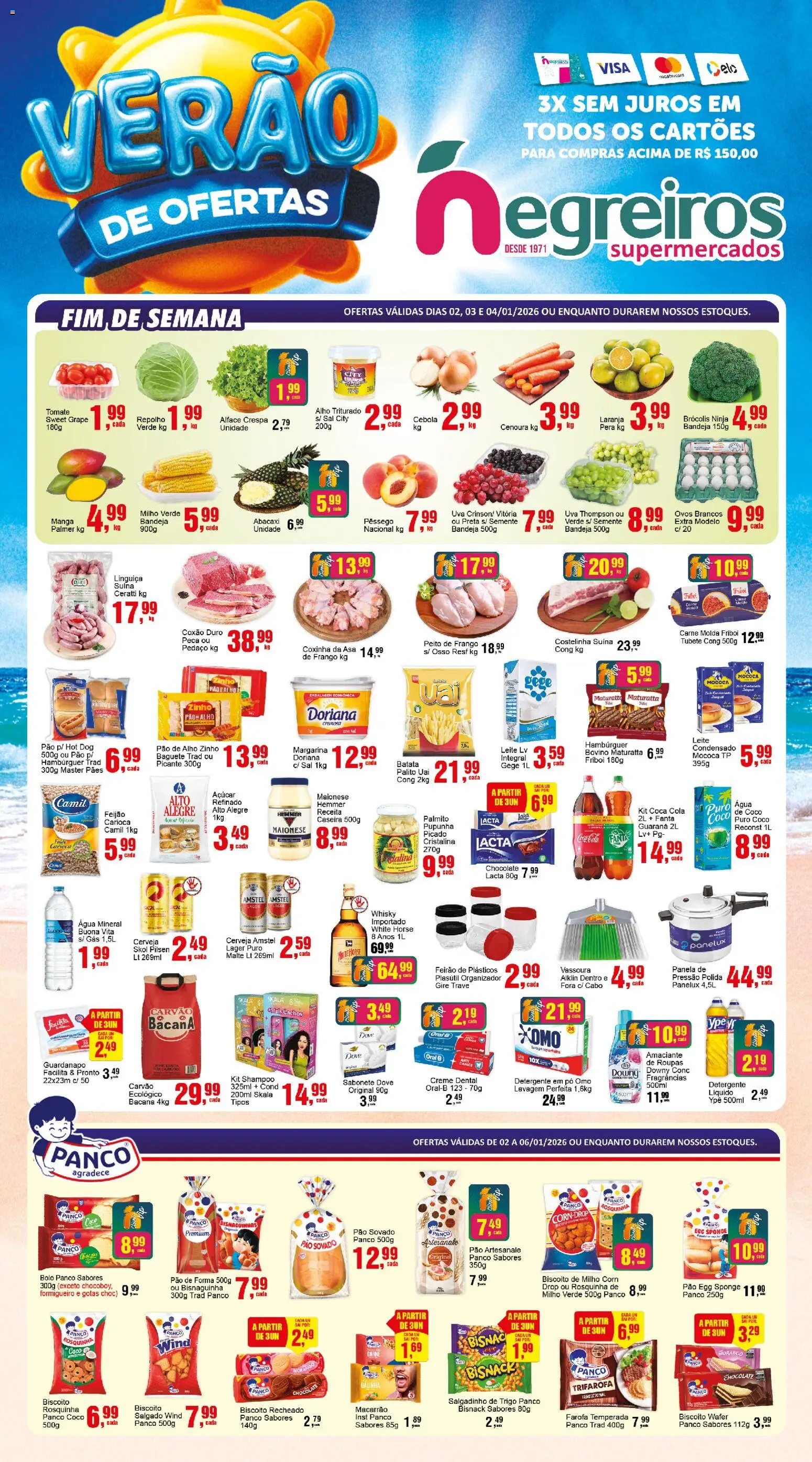 Negreiros - Ofertas da semana - página 1- válido a partir de 02/01/2026
