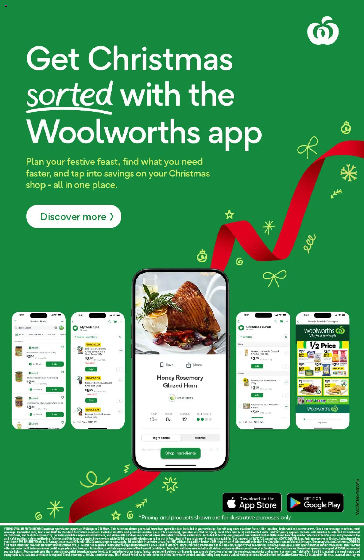 Woolworths Black Friday - page 45- valid from 26/11/2025