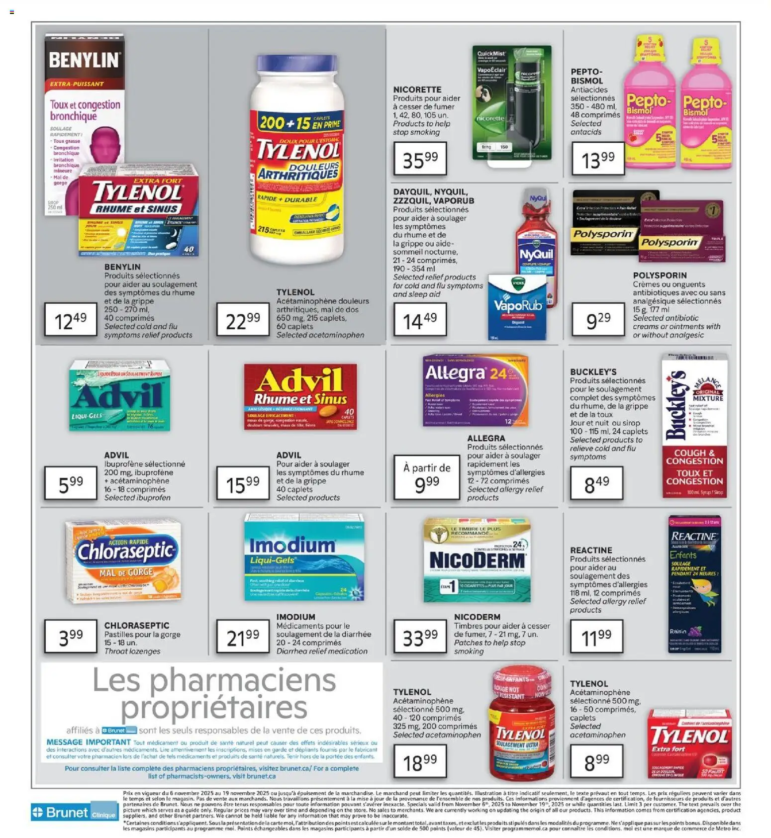 Brunet - Clinique - page 4- valid from Nov 6, 2025