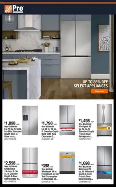Preview Home Depot Shop Pro Ad - FL valid from 09/01/2025