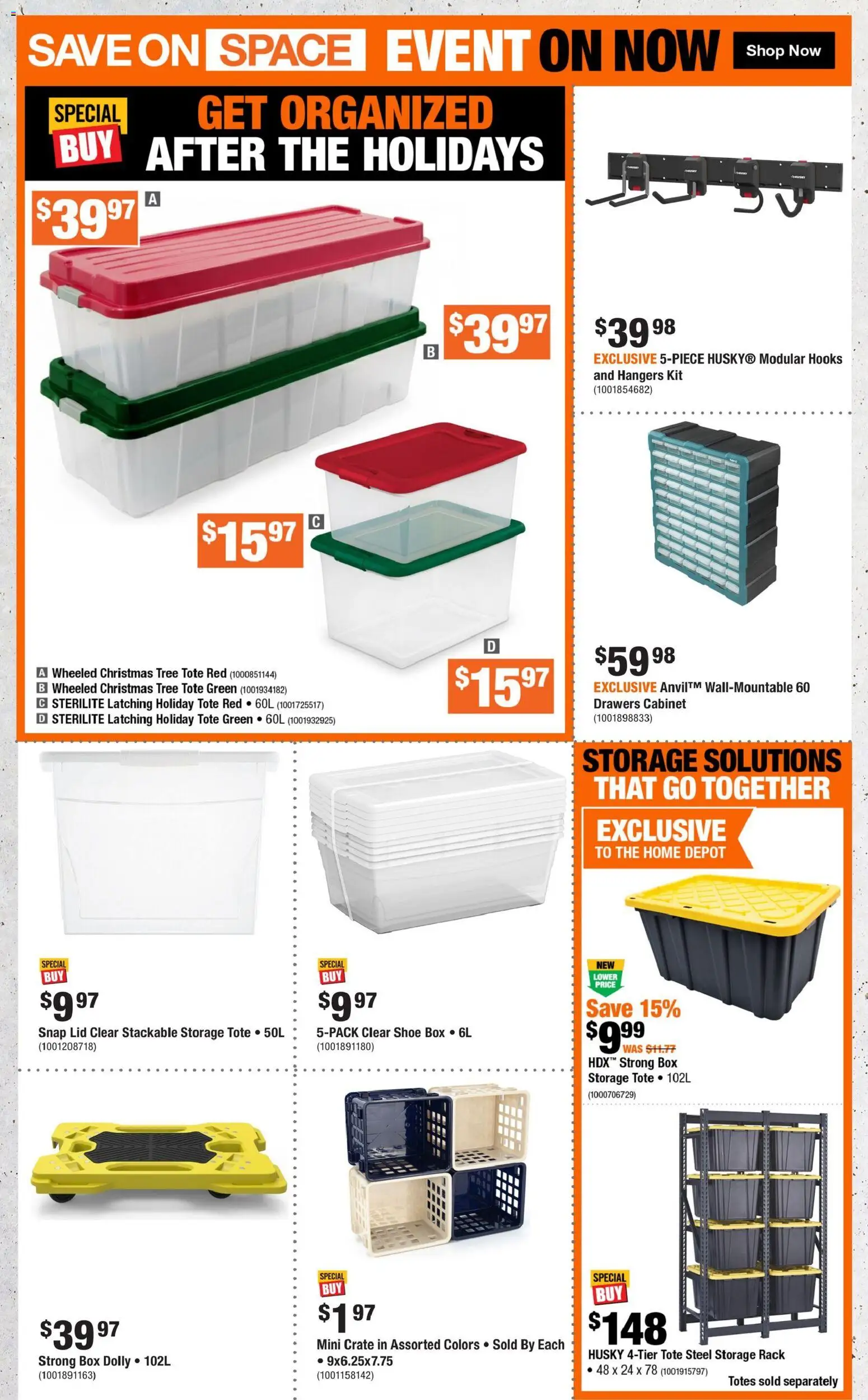 Home Depot weekly flyer / circulaire - page 3- valid from Jan 1, 2026