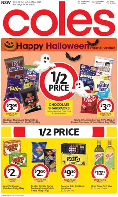 Coles catalogue preview - valid from 29/10/2025