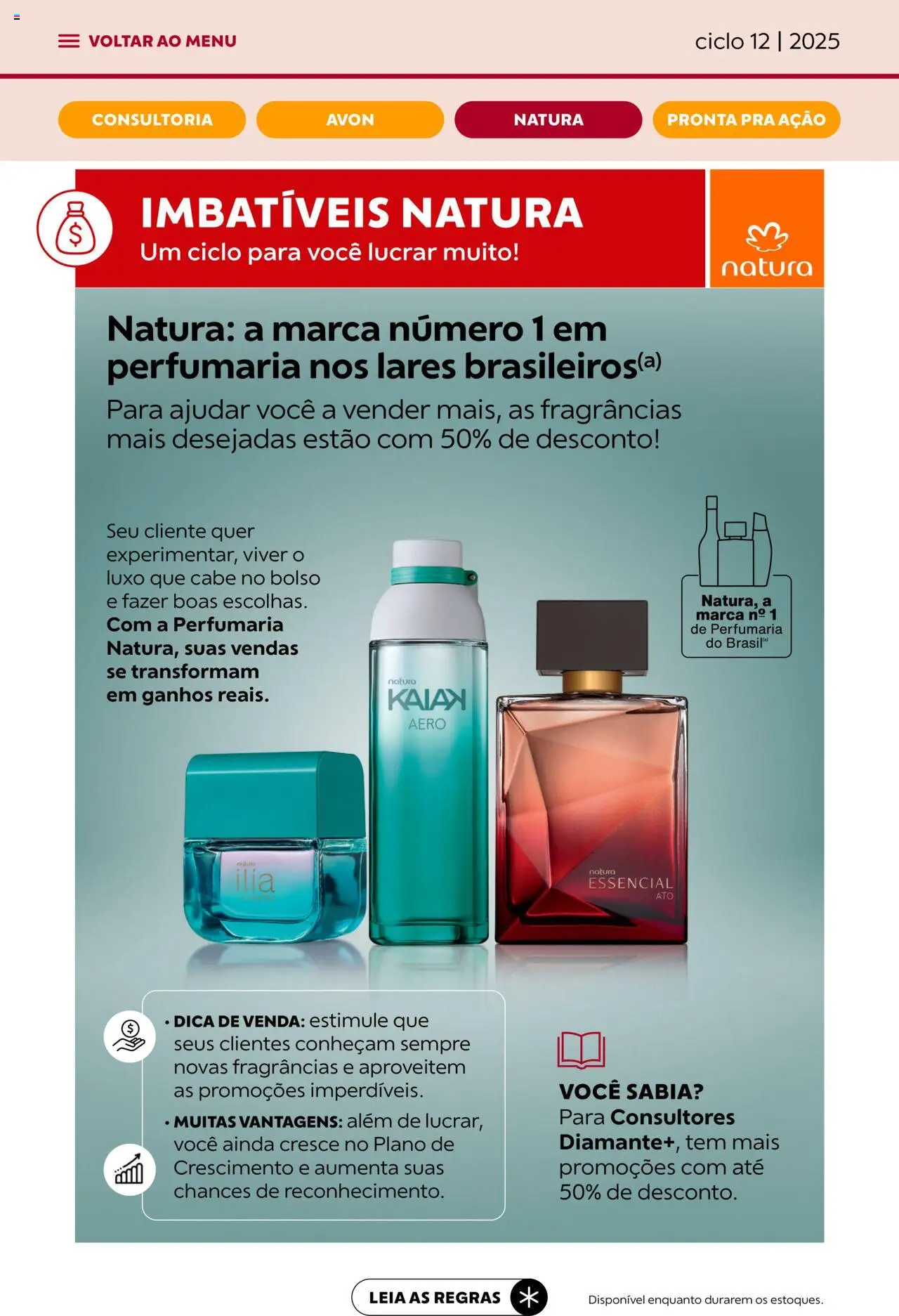 Avon - Campanha 12: Minha Consultoria - página 31- válido a partir de 08/07/2025
