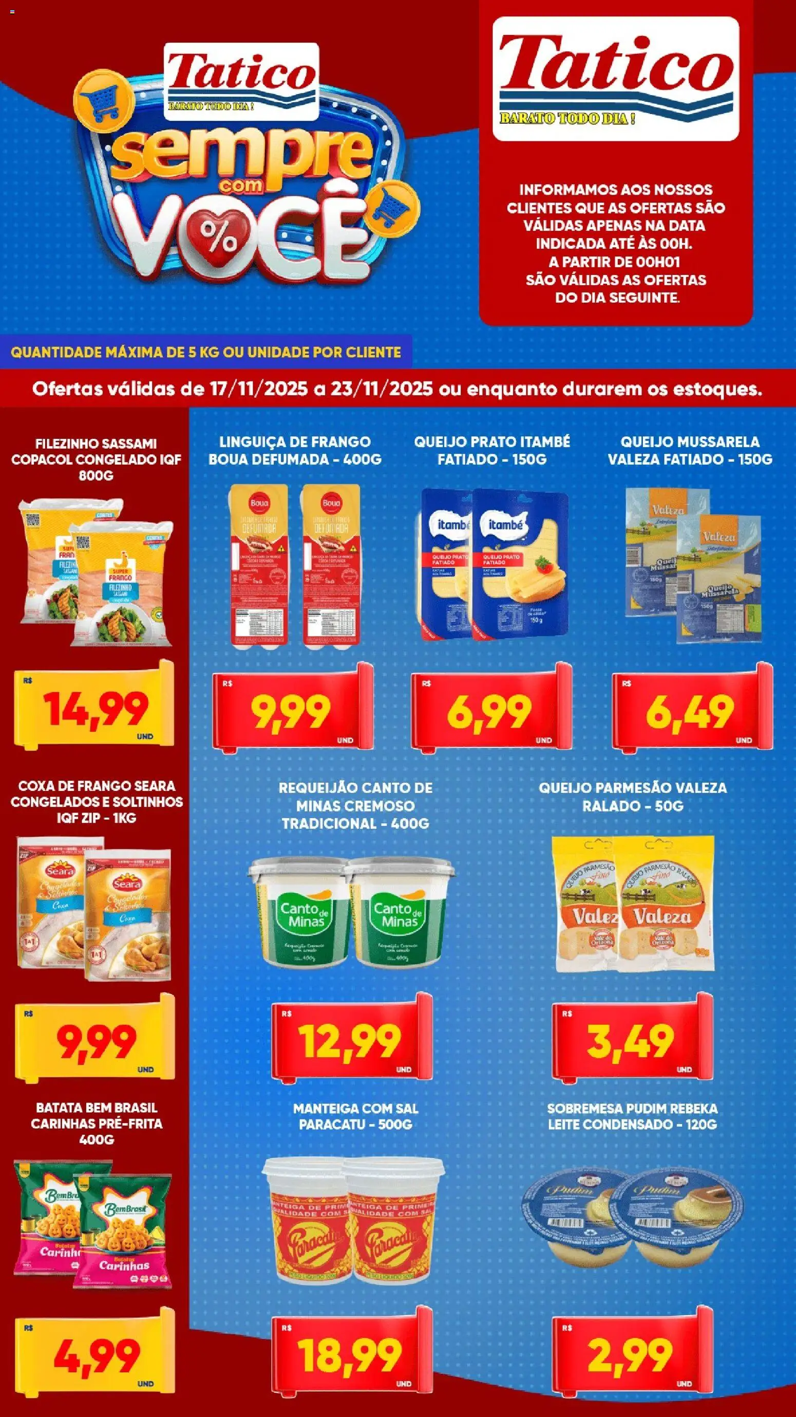Tatico - Ofertas da semana - página 1- válido a partir de 17/11/2025
