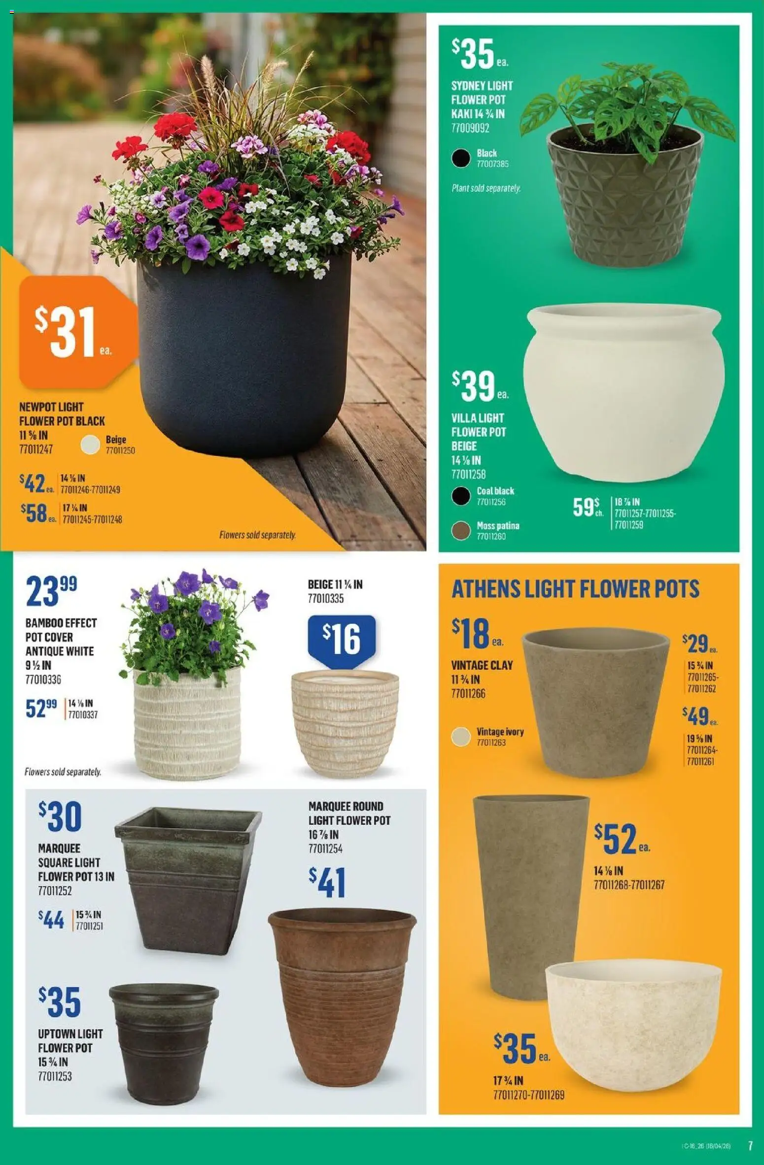 Canac weekly flyer - page 7- valid from Apr 16, 2026