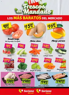 Soriana - Frescos del Mandado Mercado: Nuevo León válido desde 19/08/2025